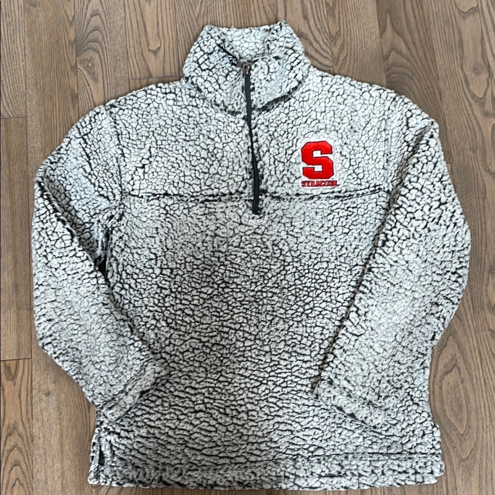 Women’s Syracuse University SU Sherpa Quarter-Zip Fleece Pullover